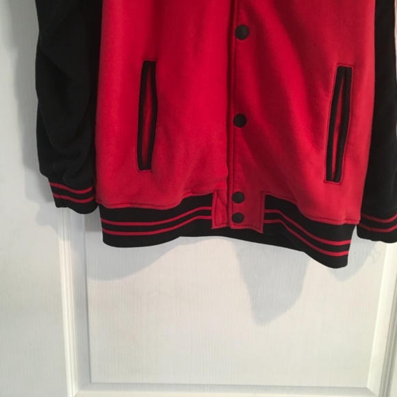 True Religion Men’s Knit Letterman’s Jacket - Picture 3 of 4